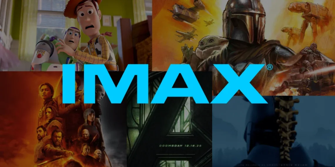 Infografía completa de los estrenos IMAX para el año 2026